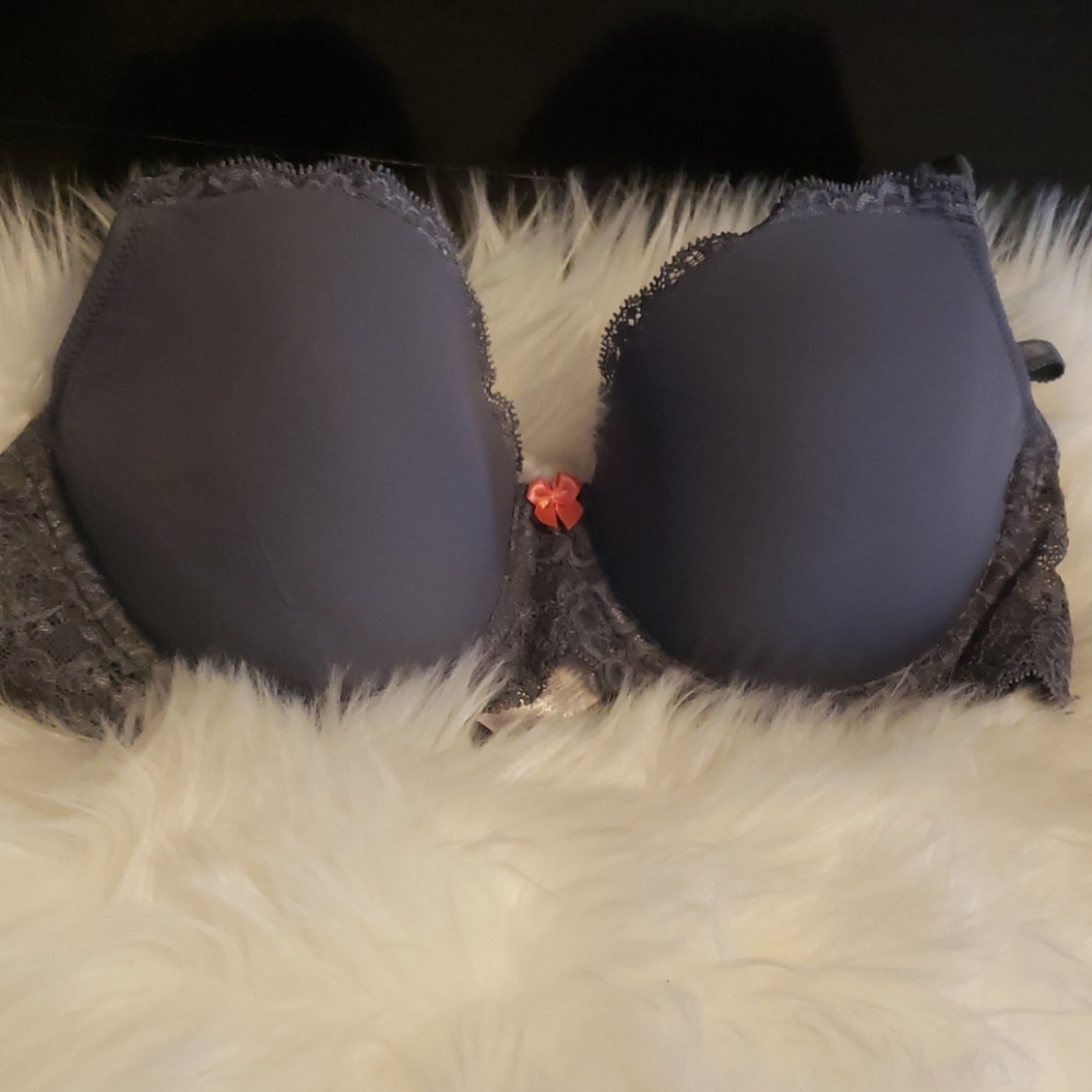 Victoria's Secret Angels bra Gray lace 34D